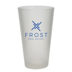 16 Oz Frosted Pint Glass - USA