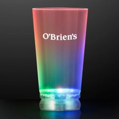 16 Oz Pint Cup With Color Change Leds