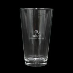 16 Oz Pint Glass - Usa, Laser, Standard