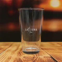 16 Oz Pint Glass, Laser, Standard