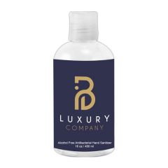 16 Oz Antibacterial Sanitizer Gel In Transparent Pet Bottle