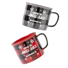 16 Oz Buffalo Check Mug