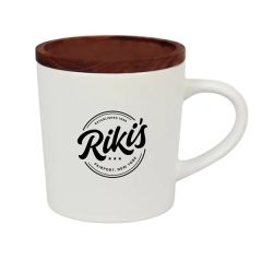 16 Oz Ceramic Mug With Cookie Holder