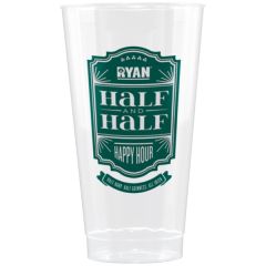 16 Oz Clear Fluted Plastic Cup - Tradition
