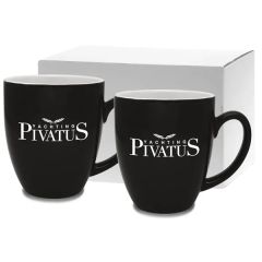 16 Oz Duo-Tone Bistro Gift Set