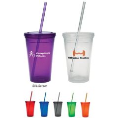 16 Oz Economy Double Wall Tumbler