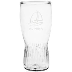 16 Oz Etched Gripper Pub Glass