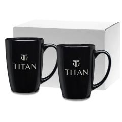 16 Oz Etched Taza Collection Gift Set