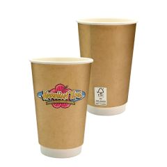 16 Oz Full Color Dusky Paper Cup