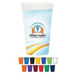 16 Oz Full Color Stadium Cup