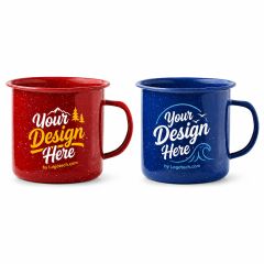 16 Oz Happy Camper Stainless Steel Mug
