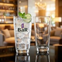 16 Oz Highball Cocktail Glass Screen Printed