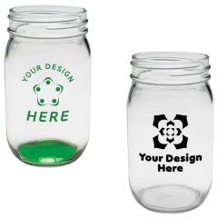 16 oz. Canning Mason Jars W/ Custom Logo