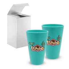 16 Oz Party Pint Glass - Set Of 2, Full Color Digital