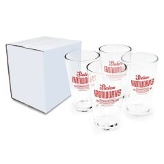 16 Oz Pint Glass - Gift Set Of 4
