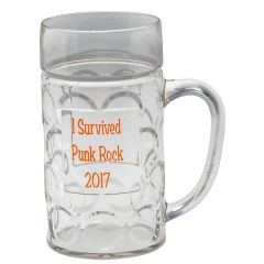 16 Oz Plastic German Beer Stein