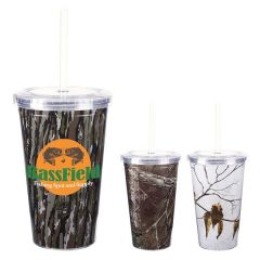16 Oz. Realtree Newport Acrylic Tumbler With Insert