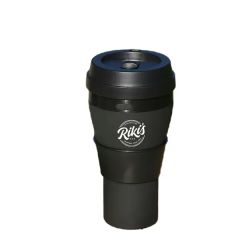 16 Oz Silicone Collapsible and Foldable Water Bottle