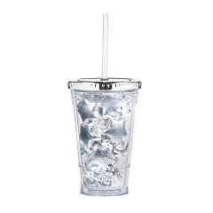 16 Oz Slurpy Metallic Tumbler Gift