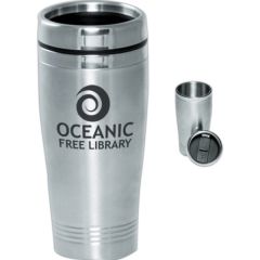 16 Oz. Stainless Steel Tumbler Travel Mugs