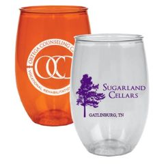 16 Oz Stemless Wine Glass