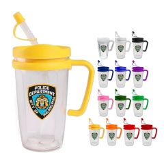 16 Oz Thermal Dual Walled Travel Mug