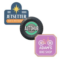 16 Sq Inch Custom Indoor Magnet 20 MIL