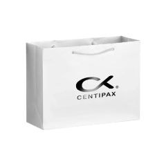 16 X 6x 12 Inch Matt/Gloss 190 GSM White Cardboard Shopping Bag