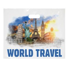 16W X 13h Digital Full Color Die Cut Bag