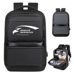 17.3 Inch Extra Large Travel Business Laptop USB Backpack