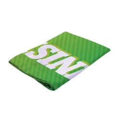 17 Ft Premium Razor Sail Sign Flag, 1-Sided