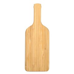 17 Inch Wine Bottle Bamboo Cutting Board