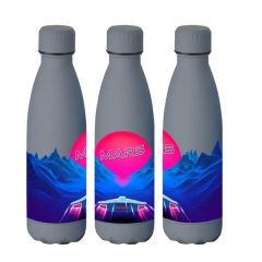 17 Oz Vacuum Insulated Matte Soft Touch Steel Bottle