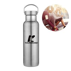 17 Oz Double Wall Stainless Steel Water Bottles With Handle