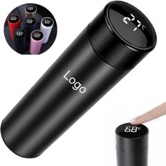17 Oz Intelligent Temperature Display Insulated Water Bottle
