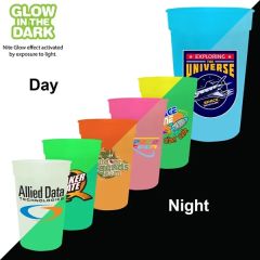 17 Oz Nite Glow Stadium Cup, Full Color Digital