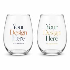 17 Oz Stemless White Wine Glass
