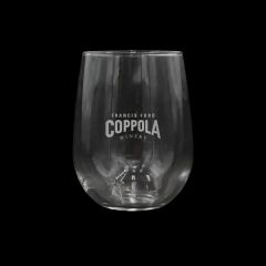 17 Oz Stemless Wine Glass, Laser, Standard