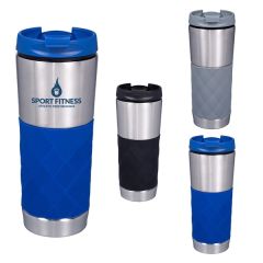 18 Oz Custom Quilted Double-Wall Tumbler
