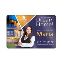 1/8 Inch Acrylic Magnet Small 3 Inch X 2 Inch