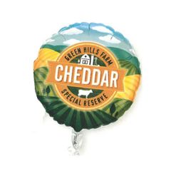 18 Inch  Round, Heart Multi-Color Print Balloons
