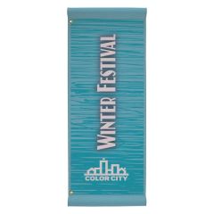 18 Inch X 48 Inch Nylon Boulevard Banner Single-Sided