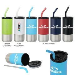 18 Oz Cup With Straw