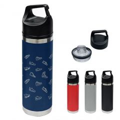 18 Oz. Full Laser Davenport Stainless Steel Bottle