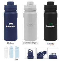 18 Oz Leslie Recycled Stainless Steel Bottle