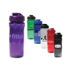 18 Oz Poly-Saver Pet Bottle With Flip Top Cap
