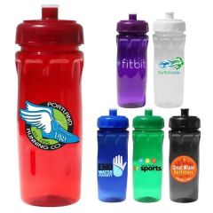 18 Oz Poly-Saver Pet Bottle With Push 'n Pull Cap, Full Col