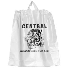 18W X 20h X 4 Poly-Draw Bag - Flexo Ink Print