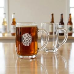 19.25 Oz Glass Beer Mug