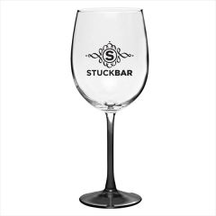 19 Oz. Arc Cachet White Custom Etched Wine Glasses
